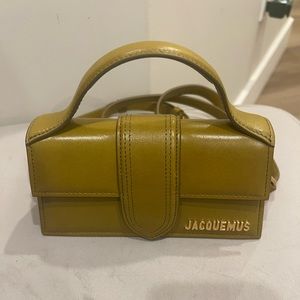 Jacquemus Le Bambino Leather Top Handle Bag